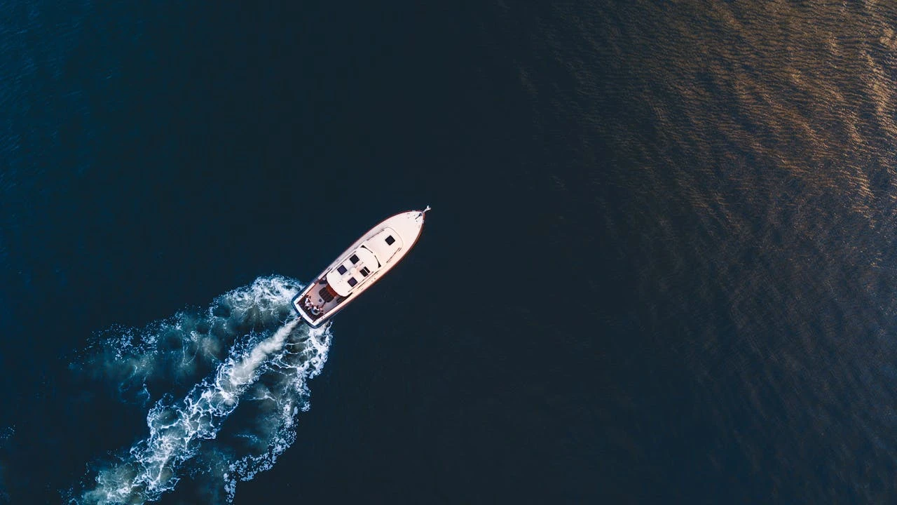 Yachts sail the seas