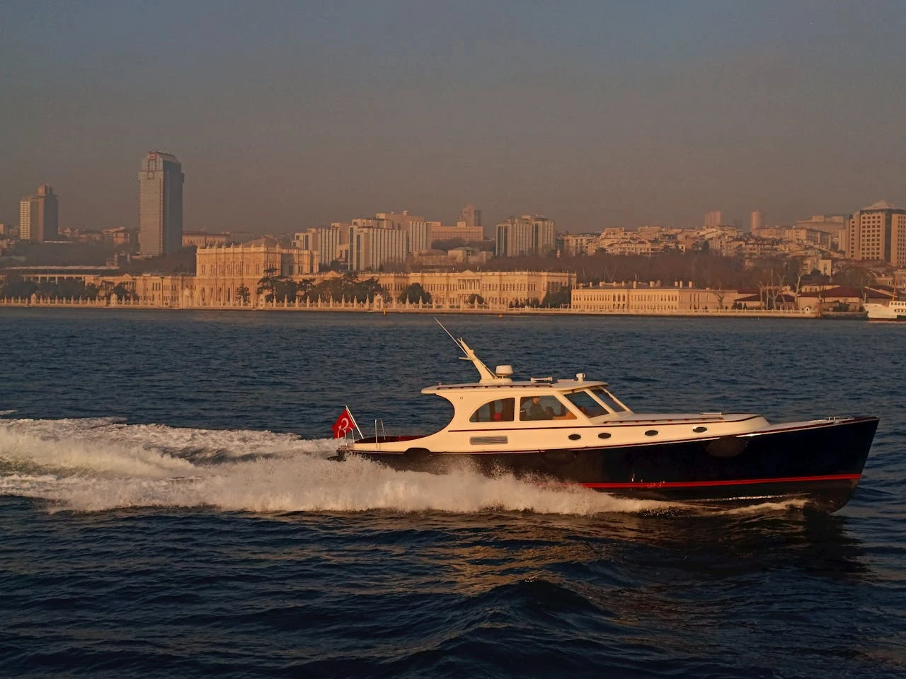 Yachts sail the seas