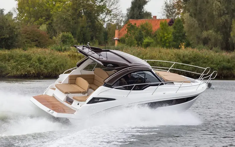 A yacht on the water (with a depreciation cycle of 5-10 years)