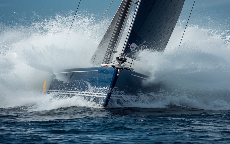 a Yacht Survive Rough Seas