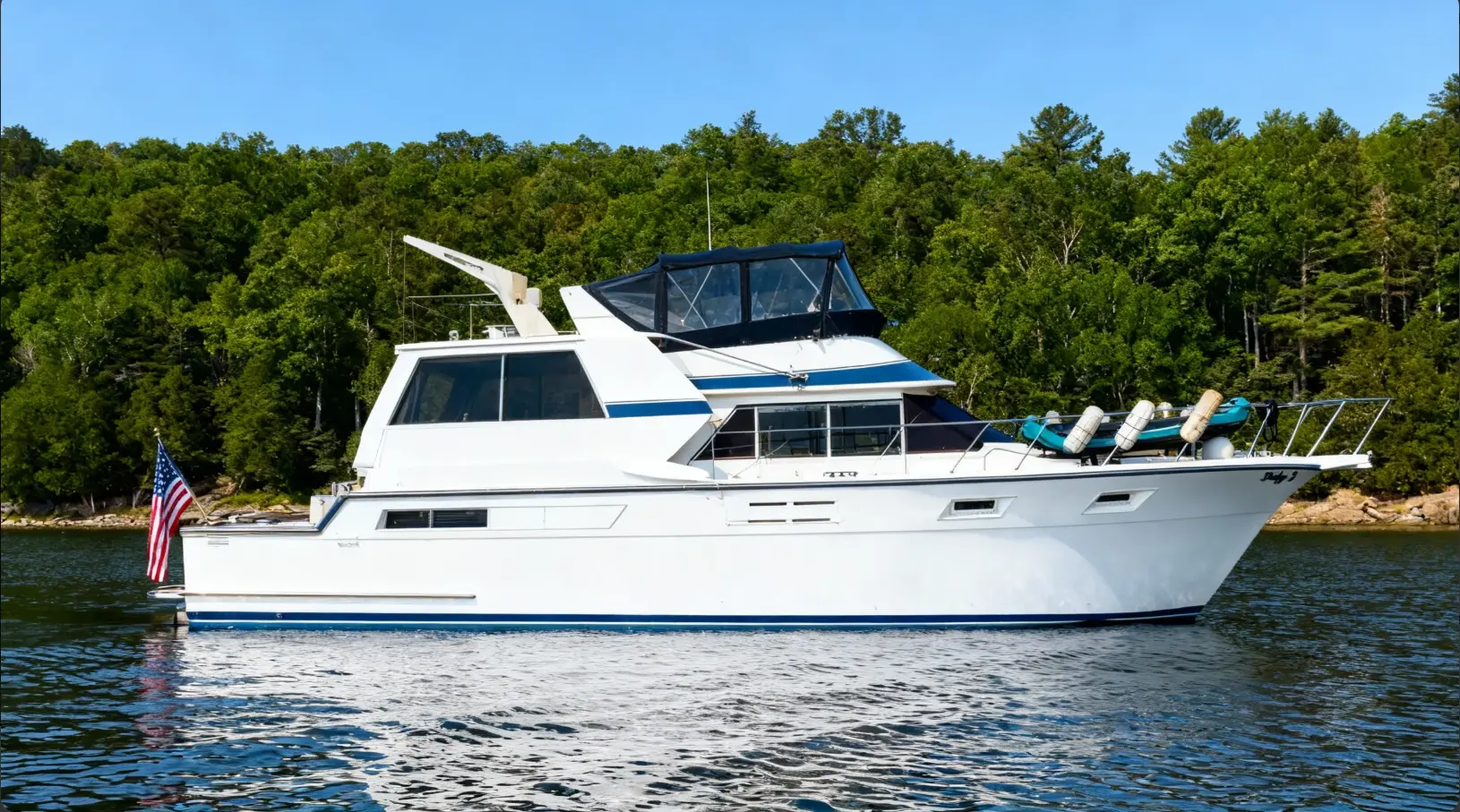 1987 Californian 55 Cockpit Motor Yacht