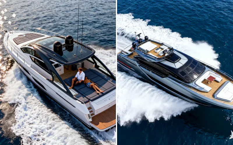 Pershing vs. Riva Yachts