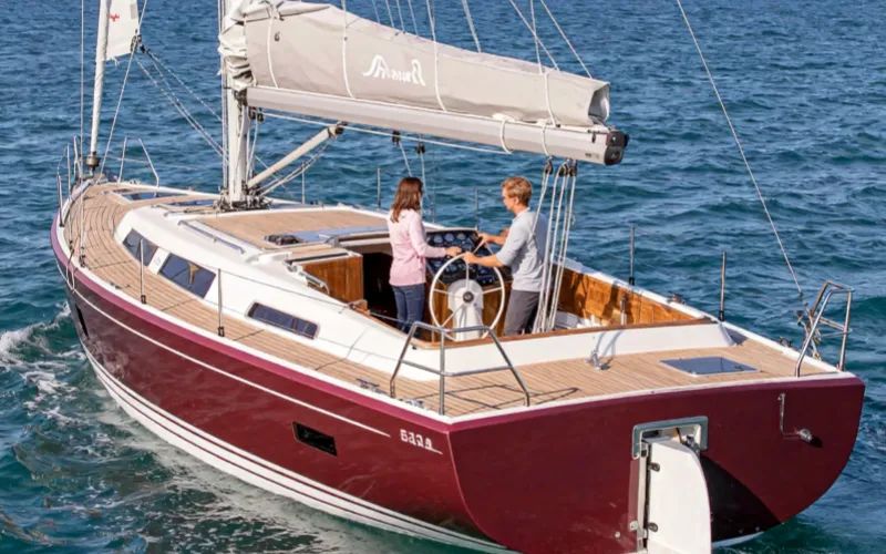 Hanse 388 Sailing Yacht Model