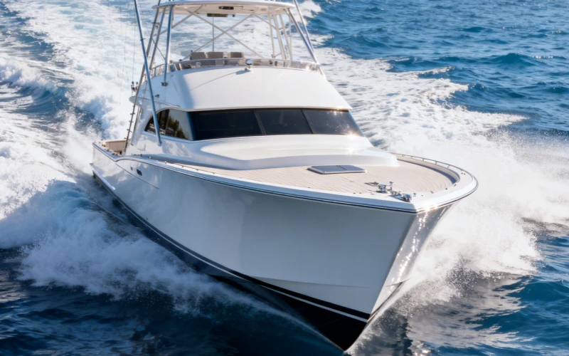 Bertram Deep Vee Hull Yacht