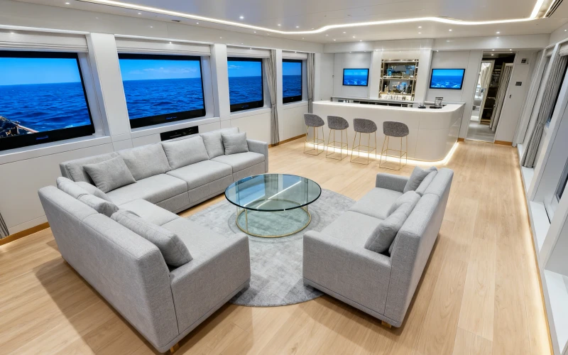 Lazzara Yacht Interior Layouts