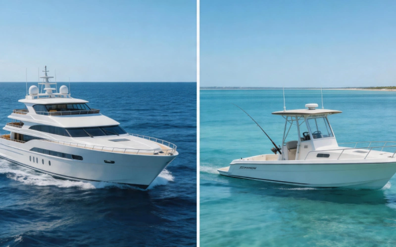 Difference Between Yacht and Boat